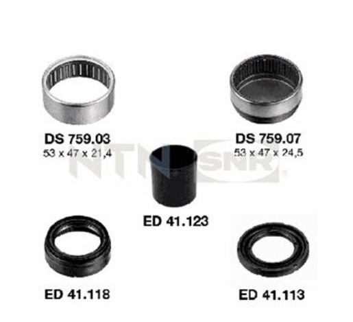 Kit de réparation de bras de suspension — SNR KS559.06