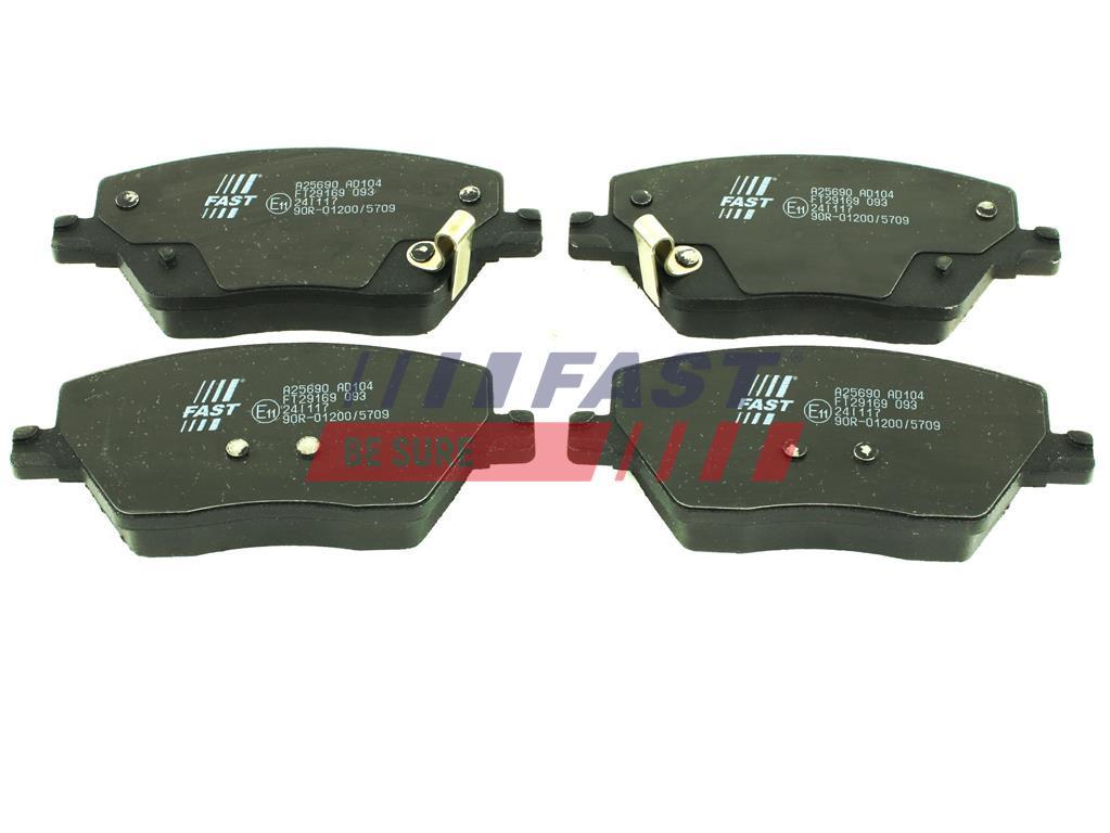 PLAQUETTES DE FREIN FIAT TIPO 16> AVANT SANS CAPTEUR.