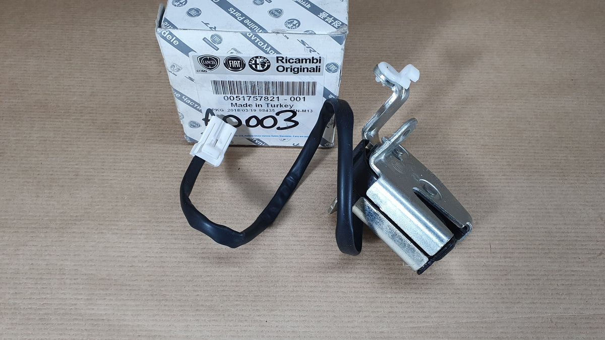 Serrure de porte arrière, côté gauche, partie inférieure pour Fiat Doblo — 51757821 — vue 1