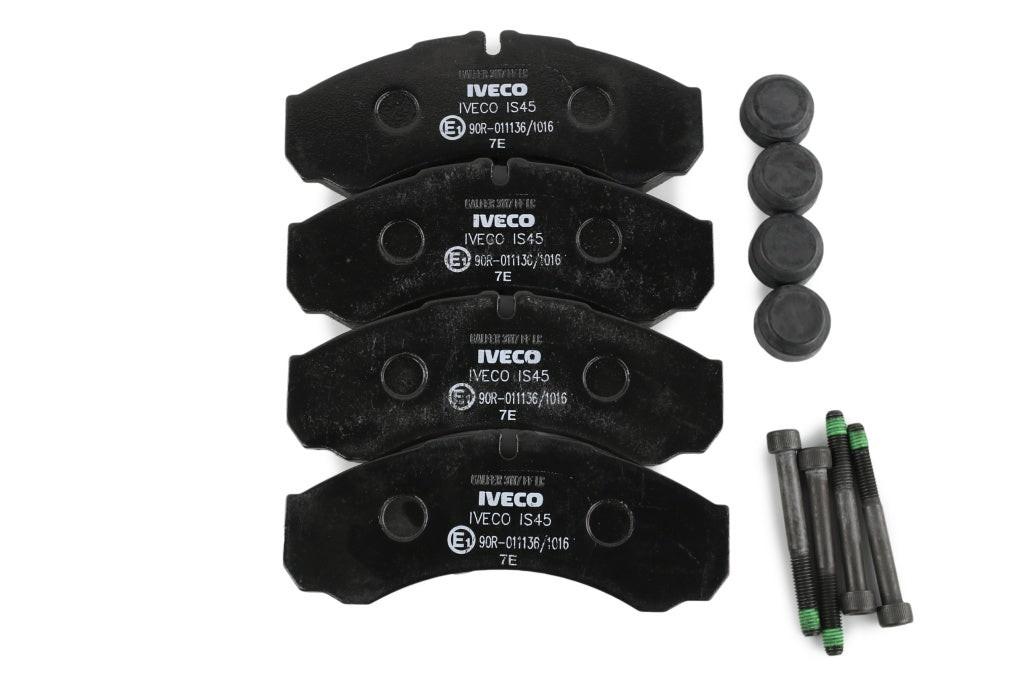 PLAQUETTES DE FREIN IVECO DAILY 00> ARRIÈRE SANS CAPTEUR 60/65C13 ---> OR 503612298.