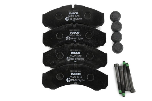 PLAQUETTES DE FREIN IVECO DAILY 00> ARRIÈRE SANS CAPTEUR 60/65C13 ---> OR 503612298.