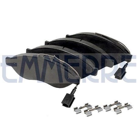 PLAQUETTES DE FREIN FIAT DUCATO 06> AVANT CAPTEUR 12/15/17Q LIGHT.