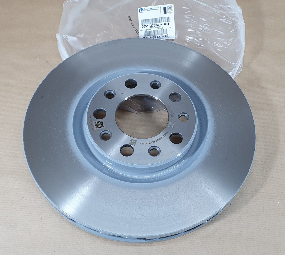 Disque de frein avant d’origine pour Alfa Romeo Tonale — 51937304 — vue 2