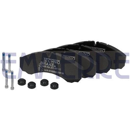 PLAQUETTES DE FREIN IVECO DAILY 90> AVANT/ARRIÈRE SANS CAPTEUR.