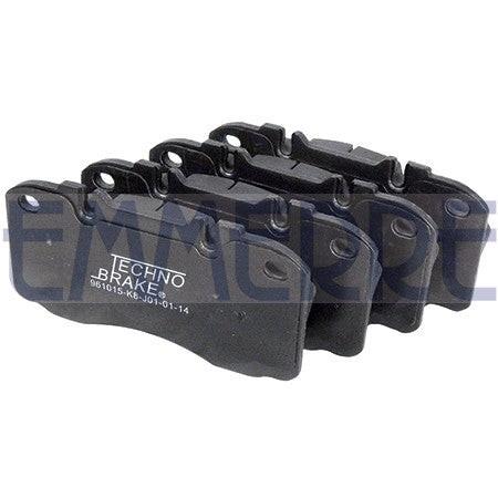 PLAQUETTES DE FREIN IVECO DAILY 06> AVANT SANS CAPTEUR.