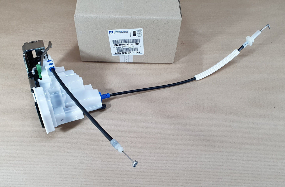 Serrure de porte avant d’origine pour Fiat Doblo — 51975082 — vue 2
