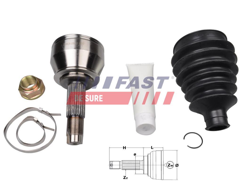 JEU DE TRANSMISSION FIAT DOBLO 00> EXTÉRIEUR 1.3 JTD.