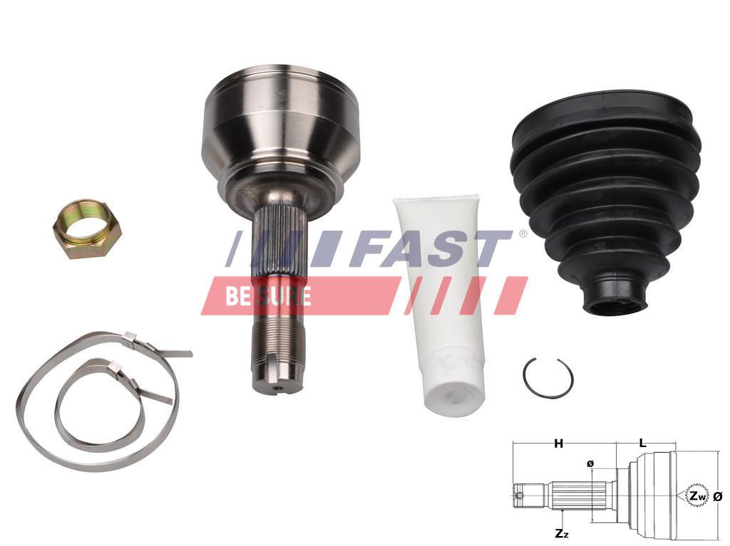 JEU DE TRANSMISSION FIAT DUCATO 06> EXTÉRIEUR 11Q.