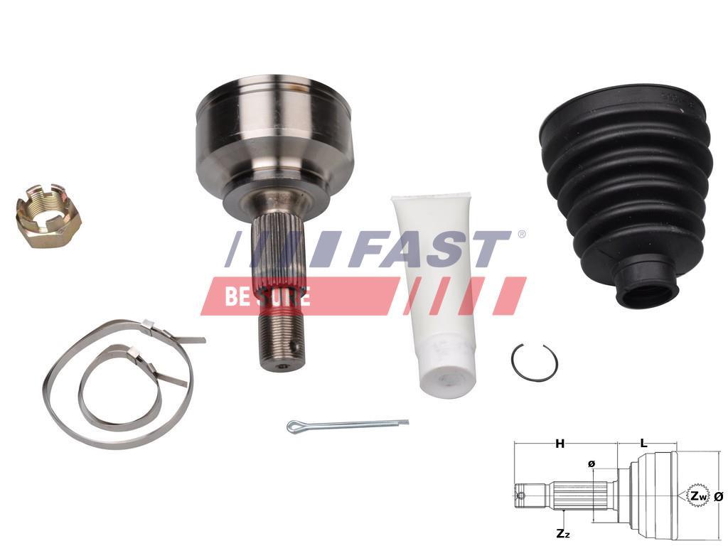 JEU DE TRANSMISSION FIAT SCUDO 07> EXTÉRIEUR 1.6JTD.