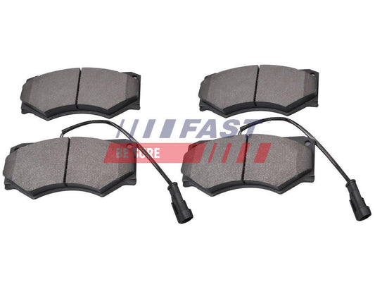PLAQUETTES DE FREIN IVECO DAILY 90> AVANT 2-CAPTEURS 45.10 - 49.12 TURBO.