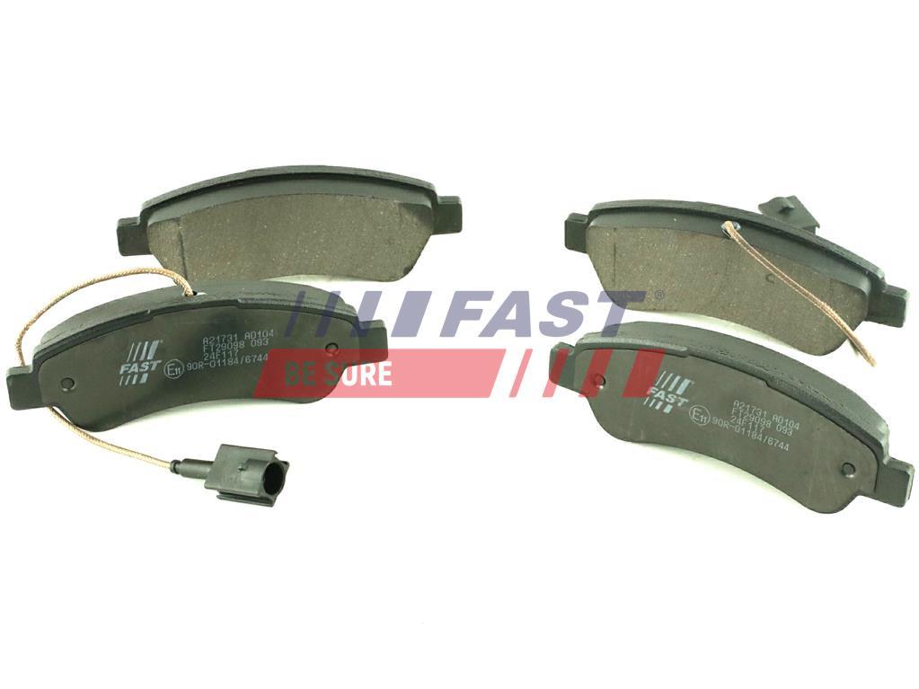 PLAQUETTES DE FREIN FIAT DUCATO 14> ARRIÈRE 2-CAPTEURS 12/15/17/20Q BOSCH.