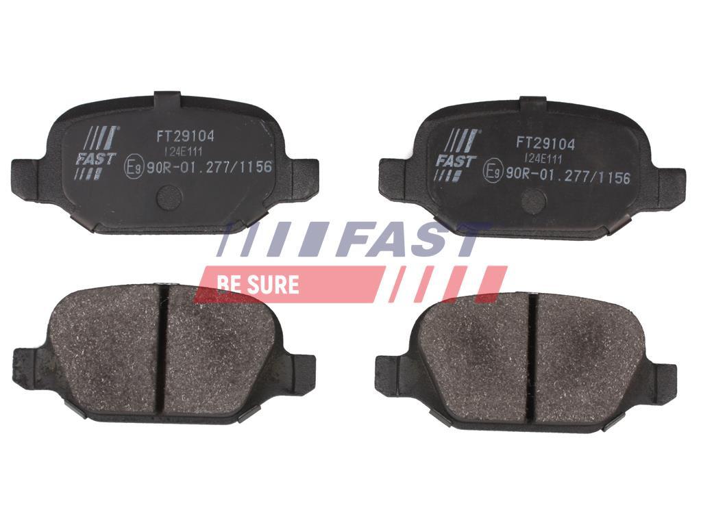 PLAQUETTES DE FREIN ALFA 147 /156 00> ARRIÈRE.