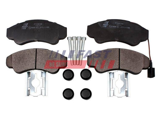 PLAQUETTES DE FREIN FIAT DUCATO 02> AVANT CAPTEUR 18Q MAXI.