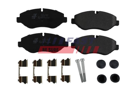 PLAQUETTES DE FREIN IVECO DAILY 06> AVANT SANS CAPTEUR 35C14/C16/C18.