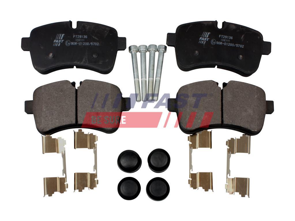 PLAQUETTES DE FREIN IVECO DAILY 06> ARRIÈRE SANS CAPTEUR 35C14/C16/C18.