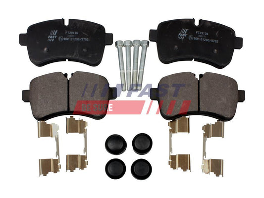 PLAQUETTES DE FREIN IVECO DAILY 06> ARRIÈRE SANS CAPTEUR 35C14/C16/C18.
