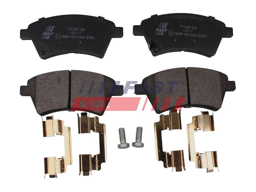 PLAQUETTES DE FREIN FIAT SEDICI 06> AVANT SANS CAPTEUR 1.6/1.9/2.0.