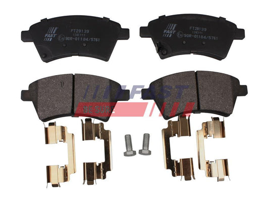 PLAQUETTES DE FREIN FIAT SEDICI 06> AVANT SANS CAPTEUR 1.6/1.9/2.0.