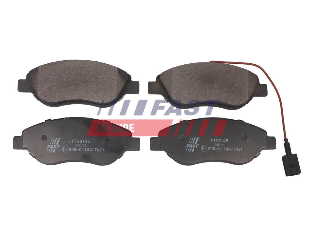 PLAQUETTES DE FREIN FIAT BRAVO 07> AVANT CAPTEUR 1.9/2.0JTD.