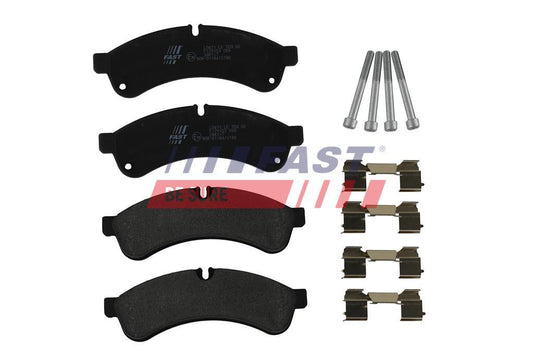 PLAQUETTES DE FREIN IVECO DAILY 06> ARRIÈRE SANS CAPTEUR 50-60-65 C15/C18.