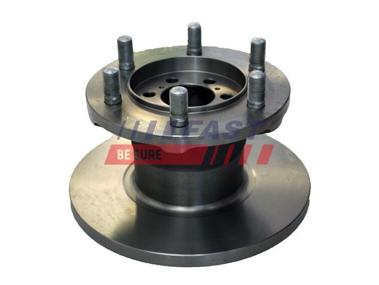 DISQUE DE FREIN IVECO DAILY 90> AVANT G/D PLEINE 35.12/40.12/45.10 96>.