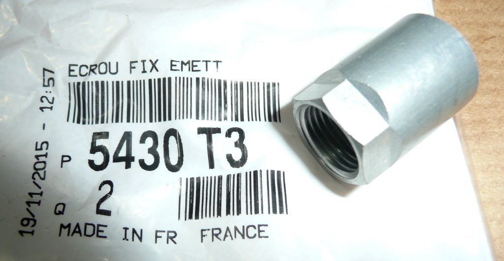 Pièce d’origine 5430T3 — photographie de la pièce, vue 1