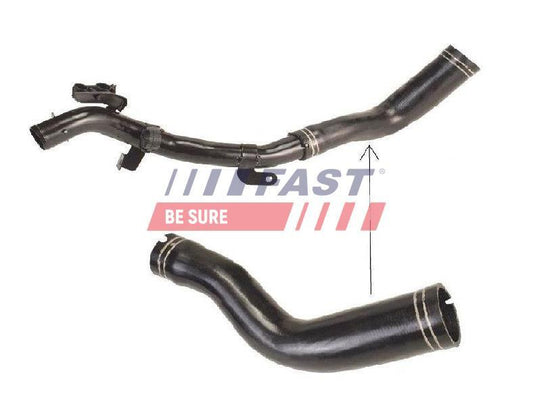TUBE D`INTERCOOLER FIAT DOBLO 00> GAUCHE INFÉRIEUR 05> 1.3JTD.