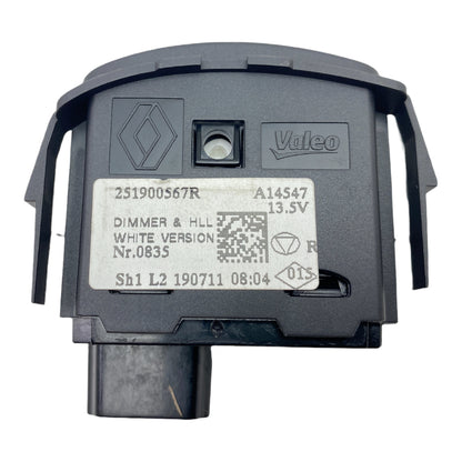 Pièce d'origine Interrupteur de réglage de portée des phares pour Renault Trafic III Opel Vivaro B 251900567R