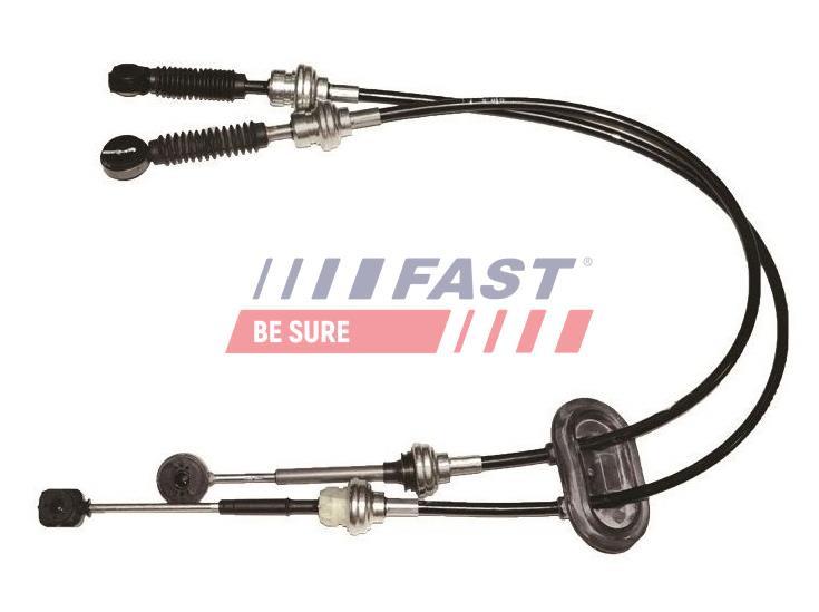 TIRETTE À CÂBLE, BOÎTE DE VITESSE RENAULT MASTER II 98> KIT 970/676+1102/794 MM.