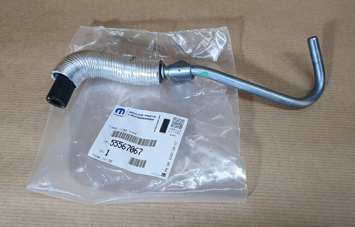 Conduite d’huile de turbo pour Opel Astra J 1.6 — 55567067 — vue 1