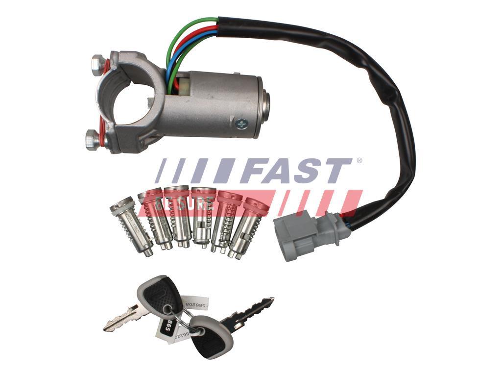 FERMETURE-VOLANT IVECO DAILY 00> [-] IMMOBILISATEUR CYLINDRE DE SERRURE 4-PIN.