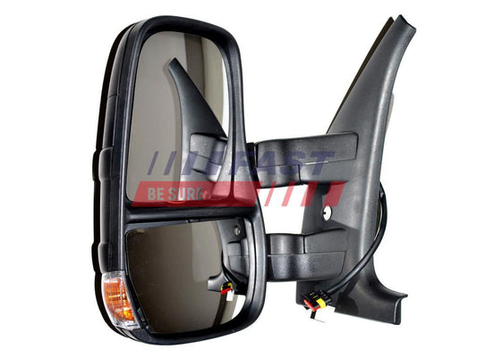 RETROVISEUR EXTÉRIEUR  IVECO DAILY 06> MANUEL COURT GAUCHE CHAUFFÉ 4 PIN + 2 PIN 11>.