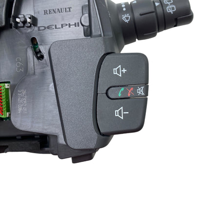Pièce d'origine Commodo de colonne de direction avec contacteur tournant d'airbag pour Renault Kangoo II Clio III 255674244R