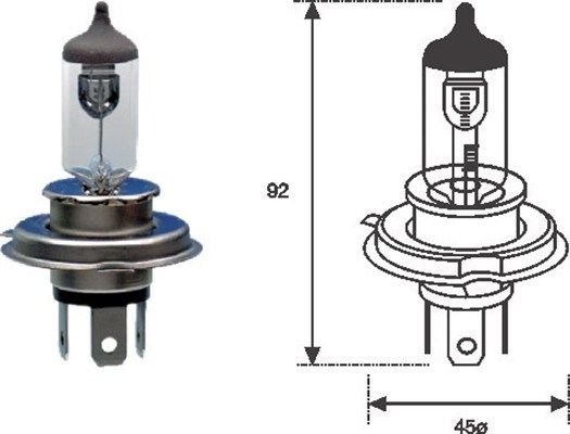 Ampoule automobile — Magneti Marelli 002555100000