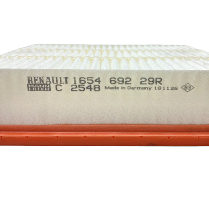 Pièce d'origine Filtre à air pour Renault Laguna III 165469229R