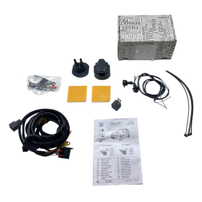 Pièce d'origine Faisceau d'attelage 13 broches pour Renault Kangoo 8201258211