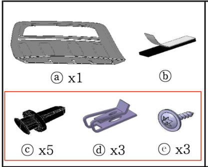 Pièce d'origine Diffuseur de pare-chocs pour Renault Koleos I 7711423553