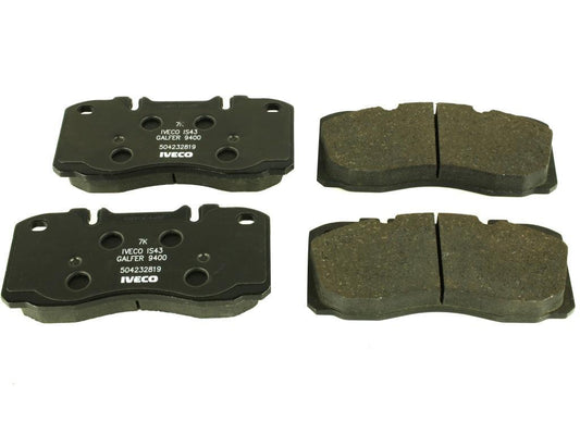 PLAQUETTES DE FREIN IVECO DAILY 06> AVANT SANS CAPTEUR 50-60-65C15/C18.
