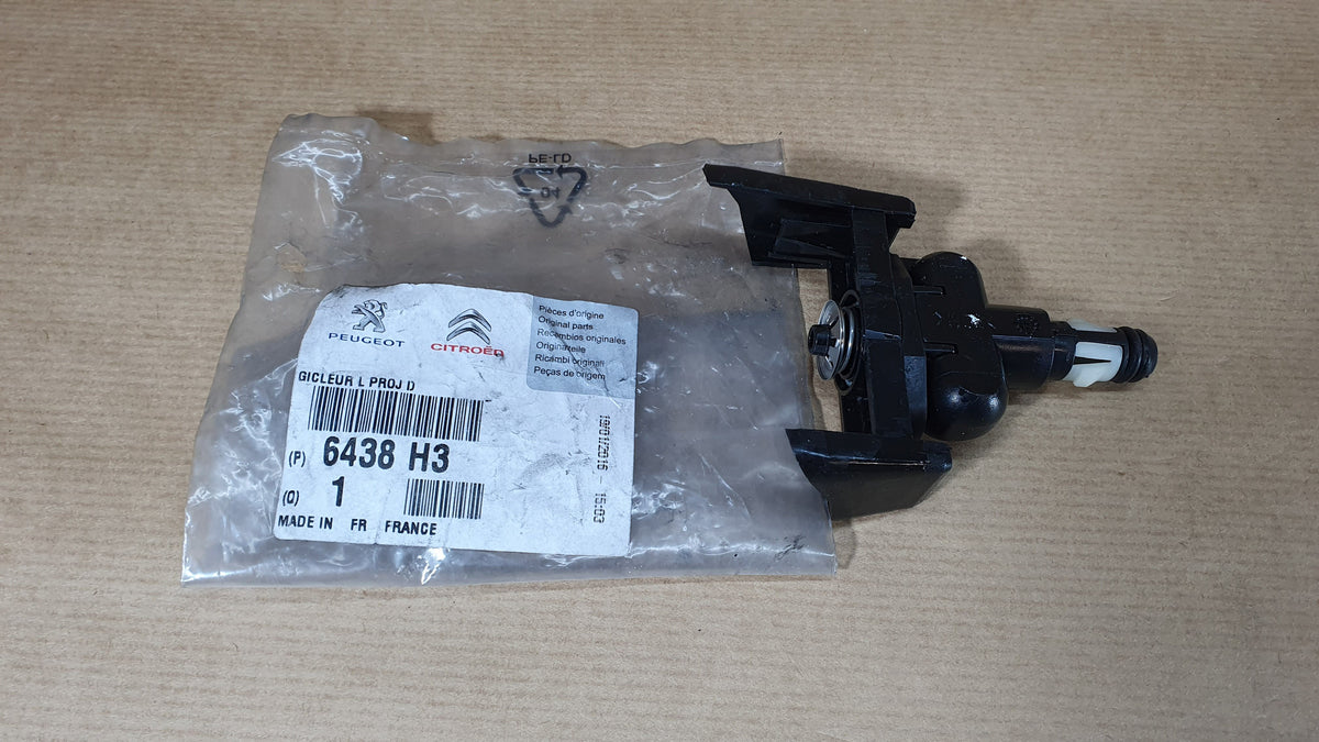 Gicleur de lave-projecteur côté droit pour Peugeot 307 — 6438.H3 — vue 1