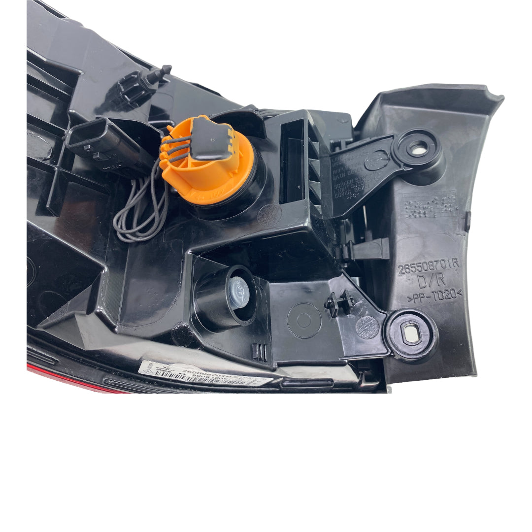 Pièce d'origine Feu arrière droit sur aile pour Renault Kadjar 265508701R