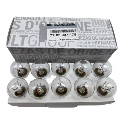 Original AMPOULES KIT 120 pièces RENAULT 7711429924