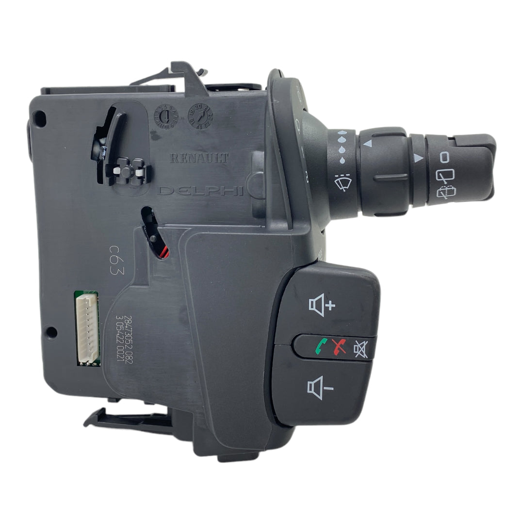 Pièce d'origine Commodo d'essuie-glace avec commande radio pour Renault Kangoo II 2847305208