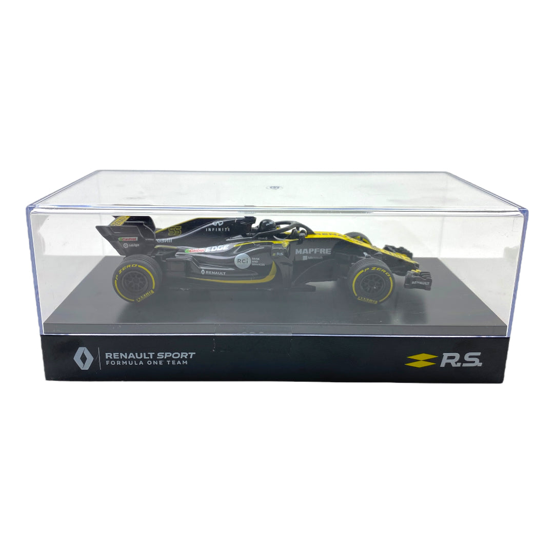 Pièce d'origine Voiture miniature R.S. 18 Carlos Sainz F1 n° 55 pour Renault 7711640476