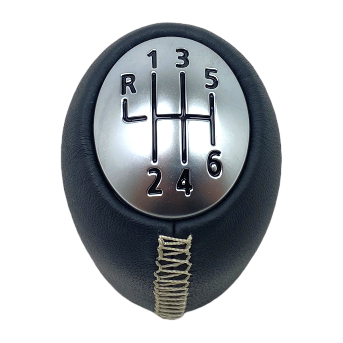 Pièce d'origine Pommeau de levier de vitesse cuir pour Renault Laguna II 8200050526