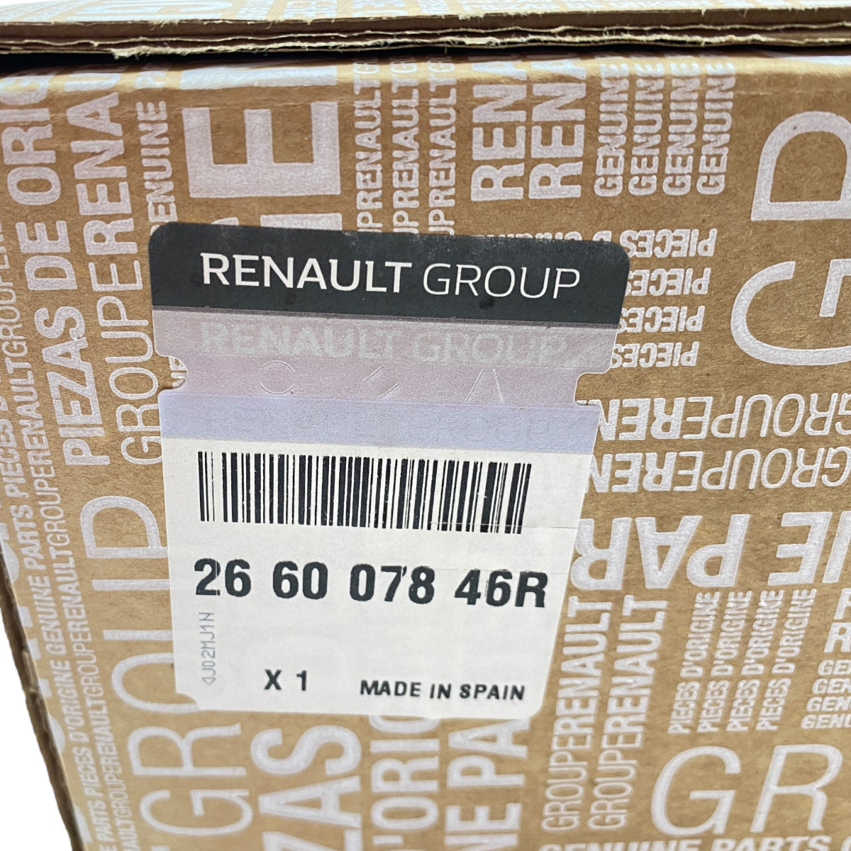 Pièce d'origine Feu de jour LED droit DRL pour Renault Captur I phase 2 266007846R