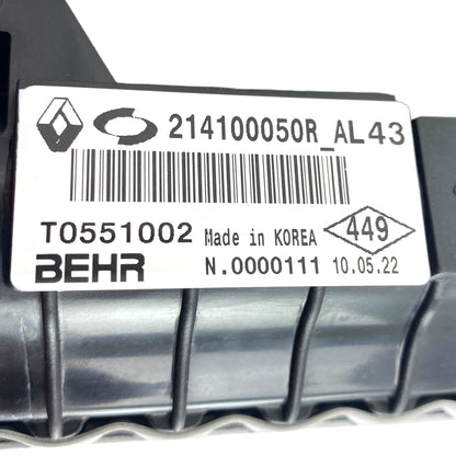 Pièce d'origine Radiateur moteur pour Renault 214100050R