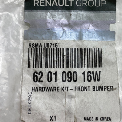 Pièce d'origine Kit de réparation de pare-chocs avant pour Renault Koleos II 620109016W