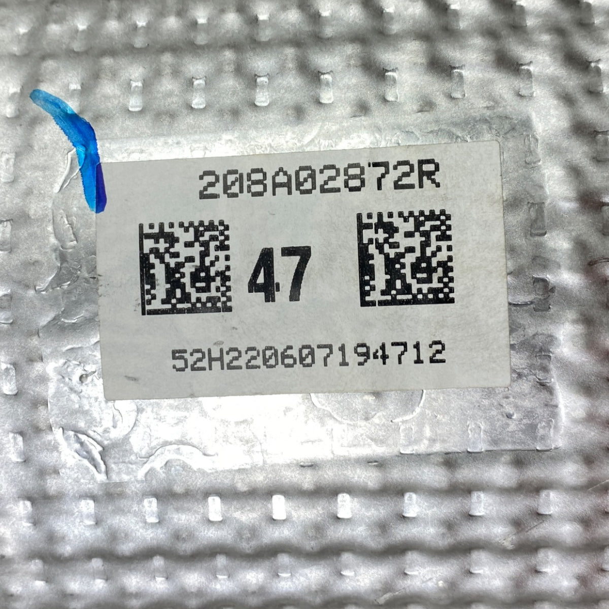 Pièce d'origine Filtre à particules diesel DPF pour Renault Nissan Dacia 1.5 DCI 208A02872R