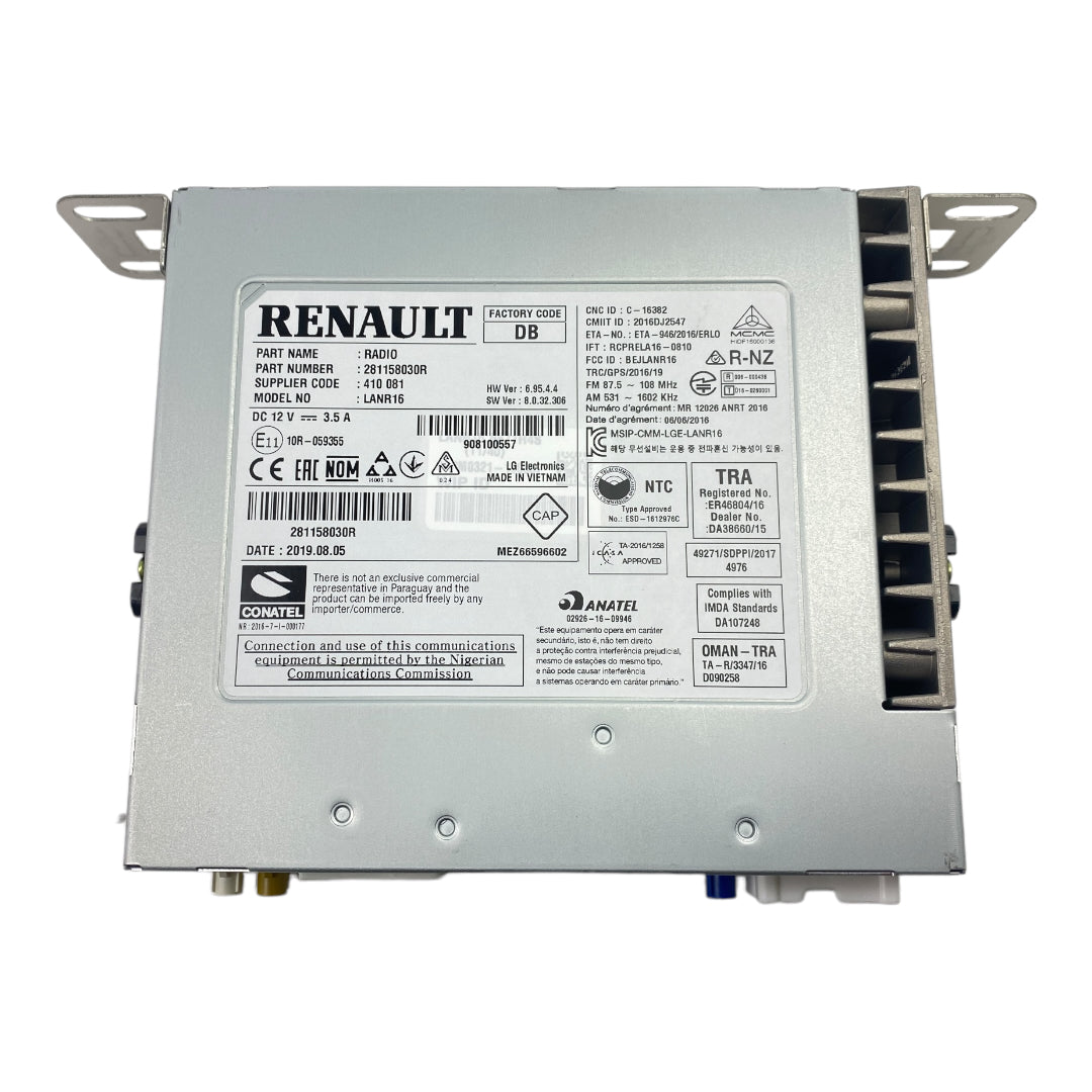 Pièce d'origine Autoradio pour Renault Scenic IV Megane IV 281158030R