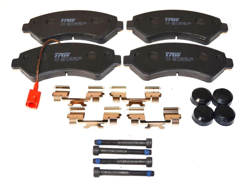 PLAQUETTES DE FREIN FIAT DUCATO 06> AVANT CAPTEUR 17Q HEAVY SPRING 68MM.